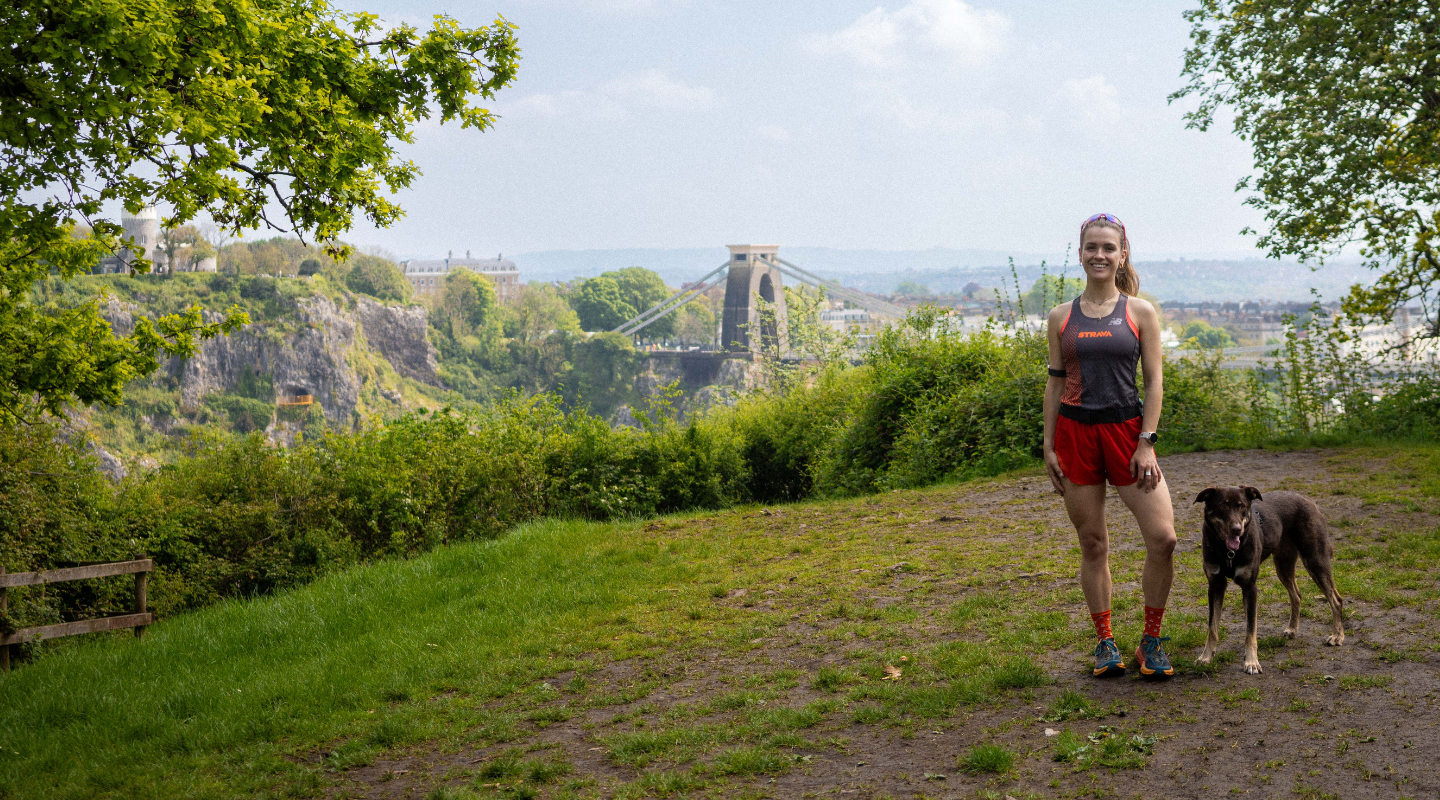 Flora beverley trail running Bristol